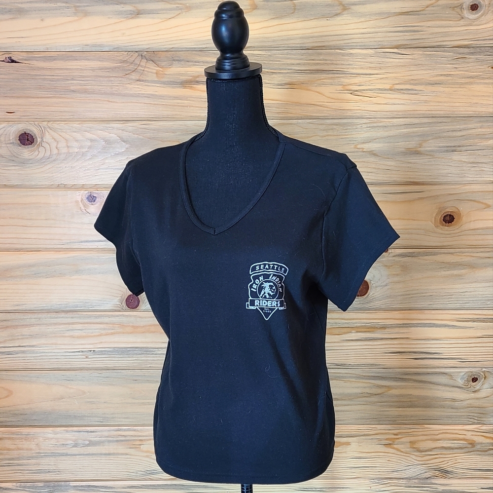 Seattle Iron Indian Riders Women's Shirt 2XL
